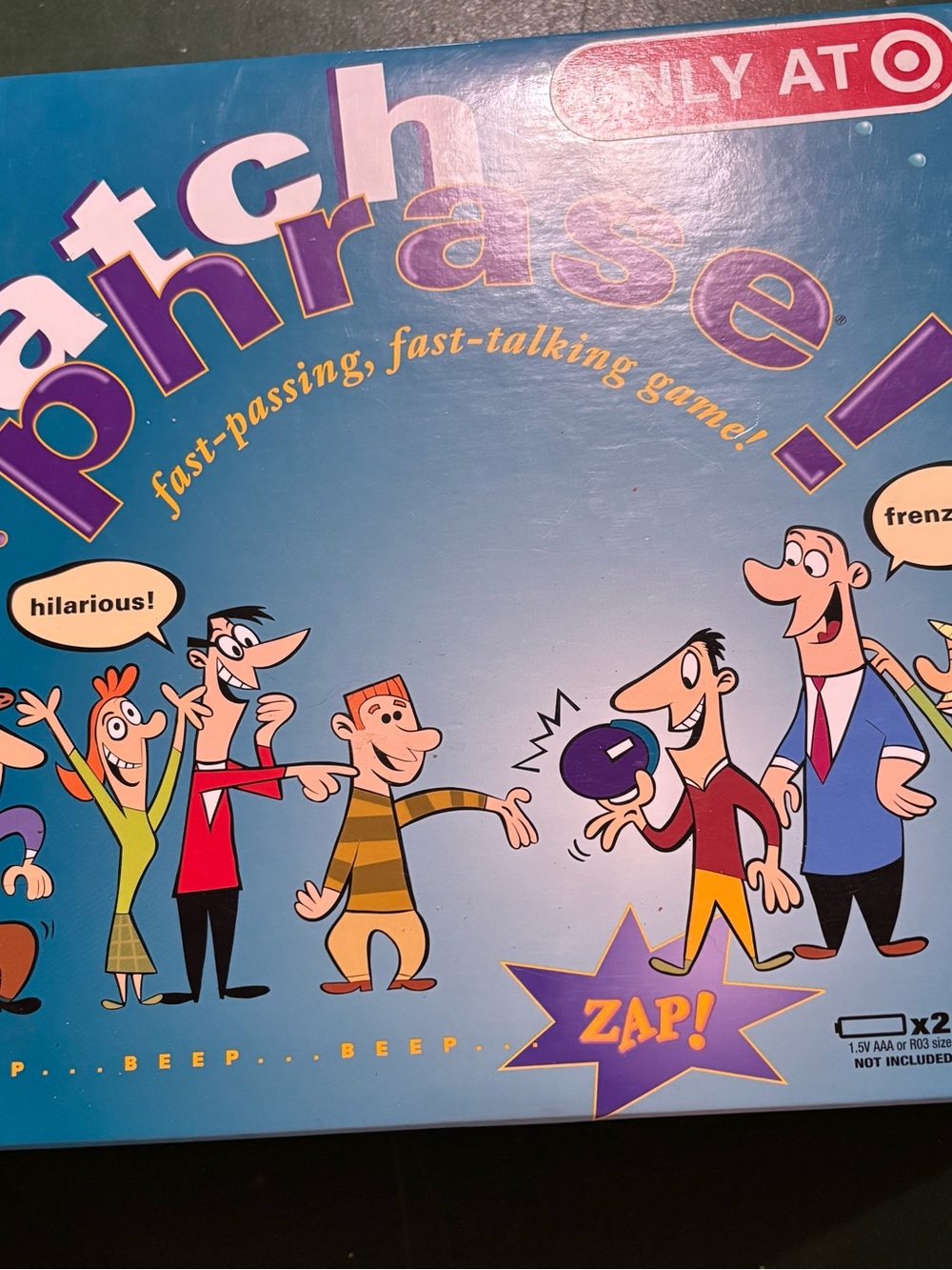 Catch Phrase! Fast-Passing Party Game -